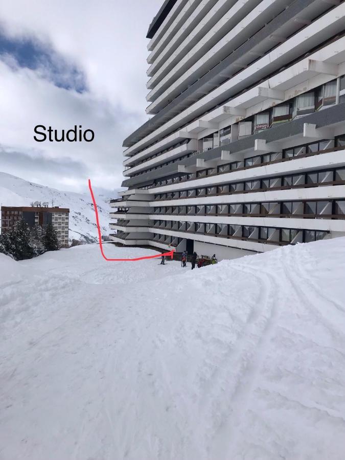 Studio Les Menuires Brelin Apartment Saint-Martin-de-Belleville Bagian luar foto