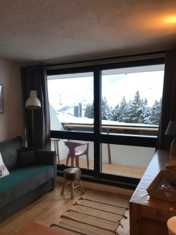 Studio Les Menuires Brelin Apartment Saint-Martin-de-Belleville Bagian luar foto