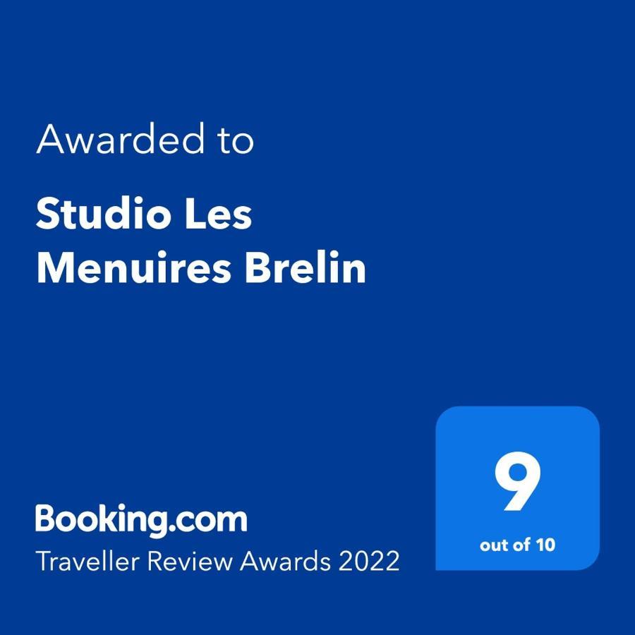 Studio Les Menuires Brelin Apartment Saint-Martin-de-Belleville Bagian luar foto