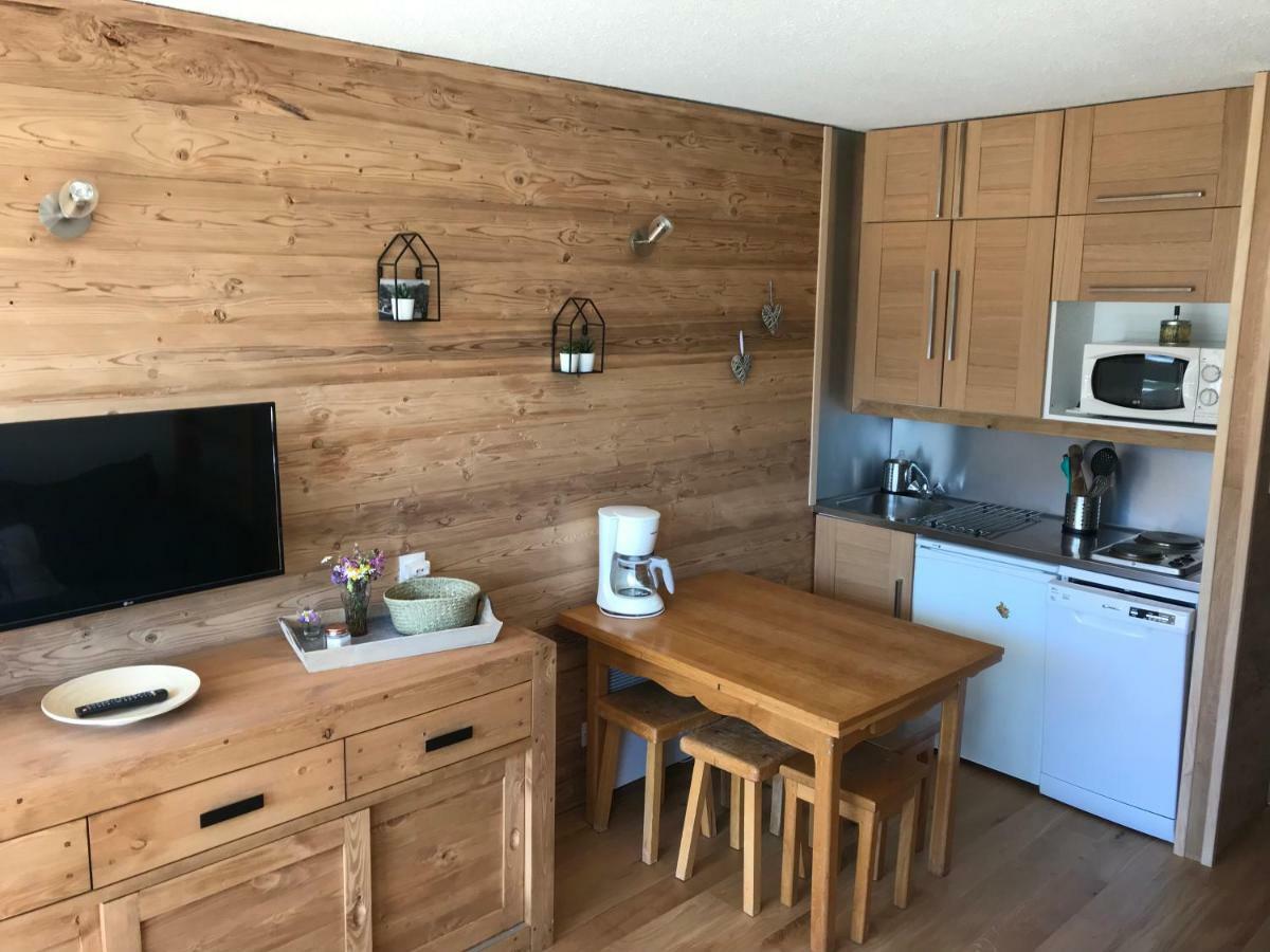 Studio Les Menuires Brelin Apartment Saint-Martin-de-Belleville Bagian luar foto