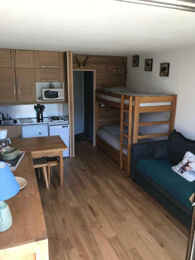 Studio Les Menuires Brelin Apartment Saint-Martin-de-Belleville Bagian luar foto