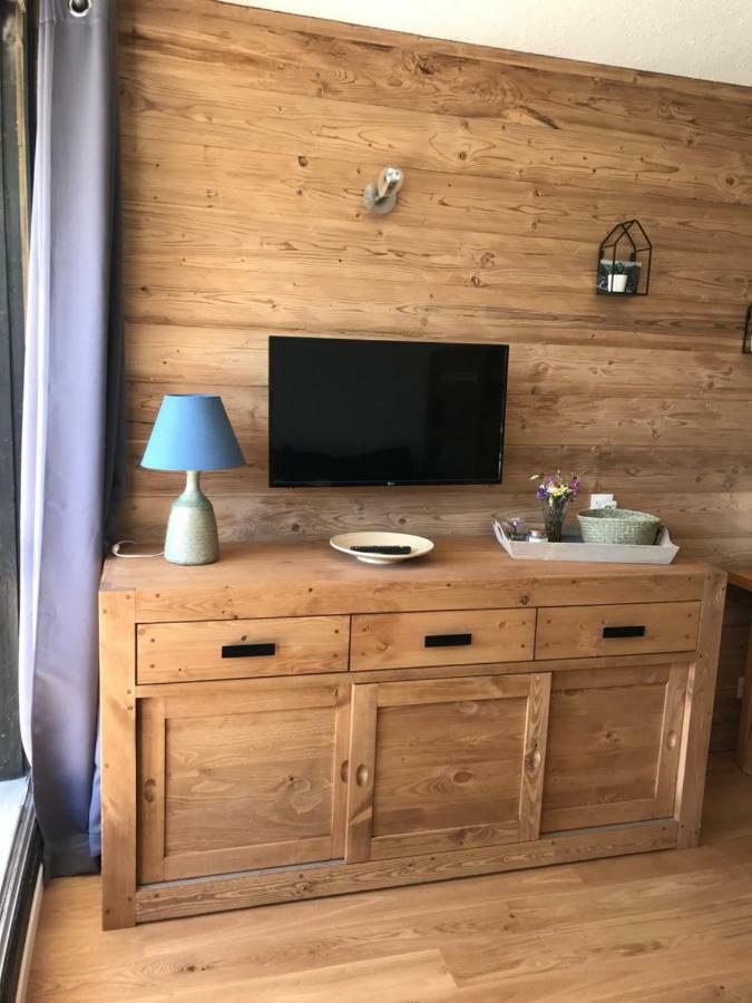 Studio Les Menuires Brelin Apartment Saint-Martin-de-Belleville Bagian luar foto